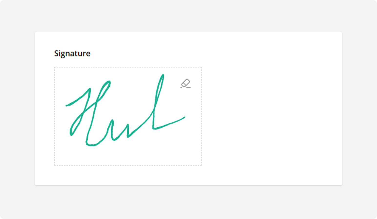 SurveyJS Question types - Signature